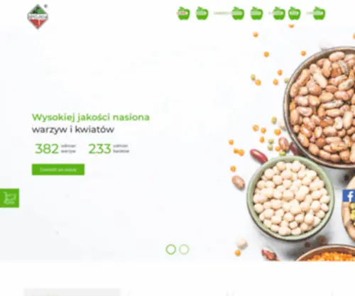 Nasiona-Warzyw.pl(Spójnia) Screenshot
