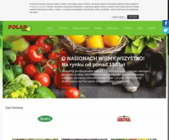Nasiona.pl(Firma POLAN z Krakowa) Screenshot