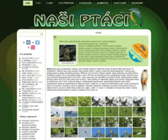 Nasiptaci.info(Naši ptáci) Screenshot