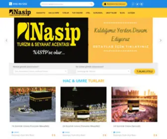 Nasipturizm.com(Nasip Turizm) Screenshot