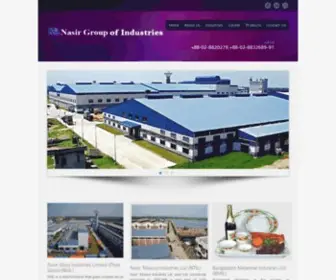 Nasirgroup.com.bd(Nasir Group of Industries) Screenshot