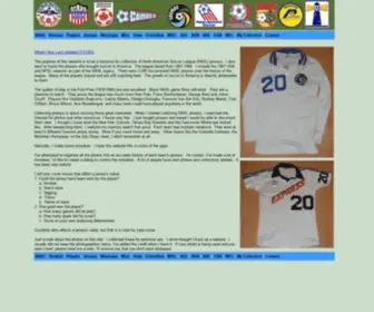 Nasljerseys.com(North American Soccer League NASL Jerseys) Screenshot