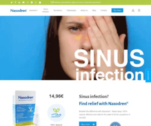 Nasodren.com(Nasodren®) Screenshot