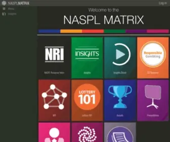 Nasplmatrix.org(NASPL Matrix) Screenshot