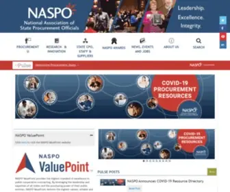 Naspo.org(NASPO Home) Screenshot