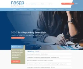 Naspp.com(The National Association of Stock Plan Professionals) Screenshot