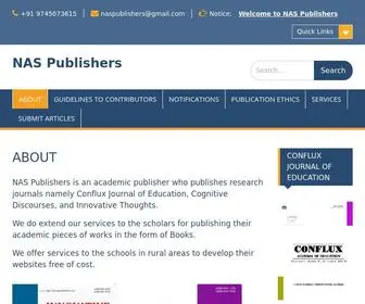 Naspublishers.com(NAS Publishers) Screenshot