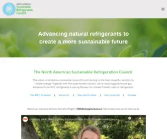 Nasrc.org(The North American Sustainable Refrigeration Council) Screenshot