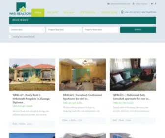 Nasrealtors.com(Real Estate Agency Uganda) Screenshot