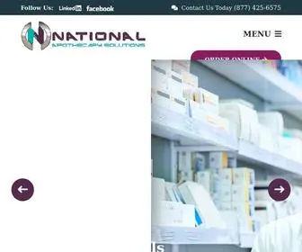 Nasrx.com(National Apothecary Solutions) Screenshot