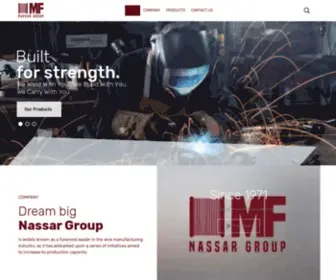 Nassargroup.com(Nassar group) Screenshot