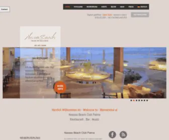 Nassaubeach-Palma.com(NASSAUBEACH CLUB) Screenshot