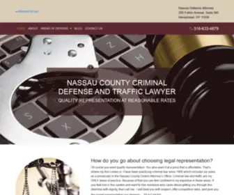 Nassaudefenselawyer.com(Laura Mecklosky) Screenshot