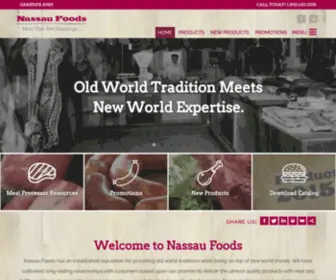 Nassaufoods.com(Nassau Foods) Screenshot