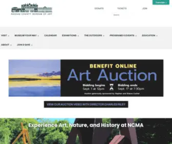 Nassaumuseum.org(Nassau County Museum of Art) Screenshot