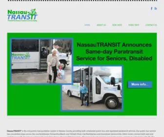 Nassautransit.org(Nassau Transit) Screenshot