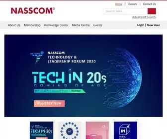 Nasscom.in(The trade association of Indian IT BPM industry) Screenshot