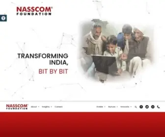 Nasscomfoundation.org(NASSCOM Foundation) Screenshot