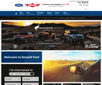 Nassiefford.net(Nassief Ford) Screenshot