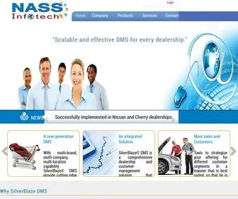 Nassinfotech.com(NASS Infotech) Screenshot