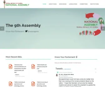 Nassnig.org(National Assembly) Screenshot