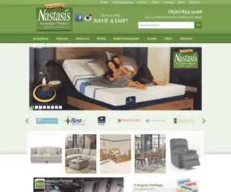 Nastasisfurniture.com(Nastasi's Fine Furniture & Mattress) Screenshot