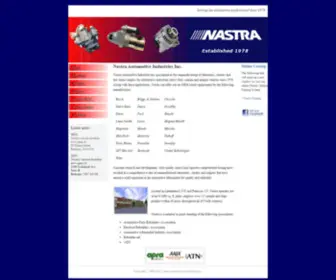 Nastra.com(Nastra) Screenshot