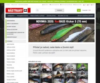 Nastrahy.cz(Vše pro úspěšnou přívlač) Screenshot