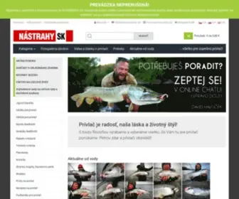 Nastrahy.sk(Všetko pre úspešnú prívlač) Screenshot