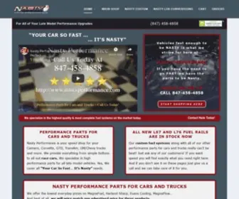 Nastyperformance.com(For All Your Late Model Auto Performance Upgrades) Screenshot