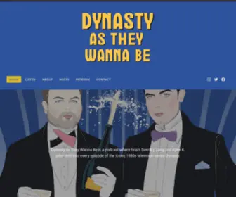 Nastypodcast.com(A podcast drilling into every episode of the iconic 1980s television series Dynasty) Screenshot