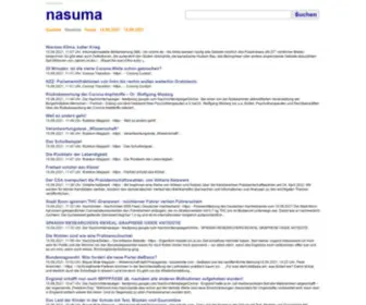 Nasuma.de(NaCHRICHTENsuCHmaSCHINE (Das Aktuellste)) Screenshot