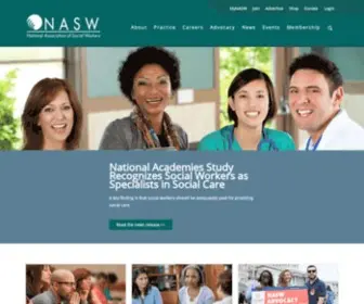 Naswdc.org(The National Association of Social Workers (NASW)) Screenshot