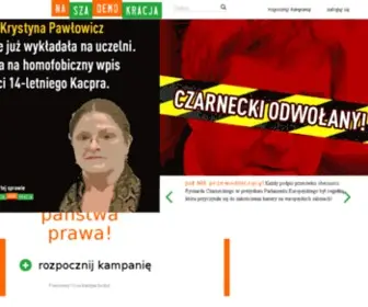NaszademokracJa.pl(Nasza Demokracja) Screenshot