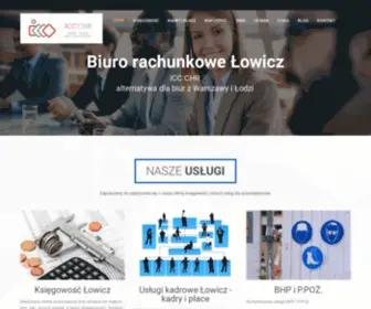 Naszaksiegowosc.pl(Biuro rachunkowe Łowicz) Screenshot