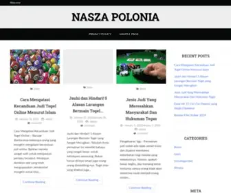 Naszapolonia.com(Nasza Polonia) Screenshot