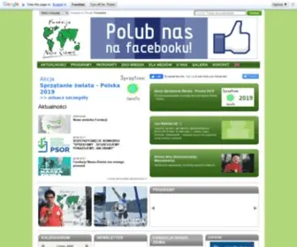 Naszaziemia.pl(Fundacja Nasza Ziemia) Screenshot