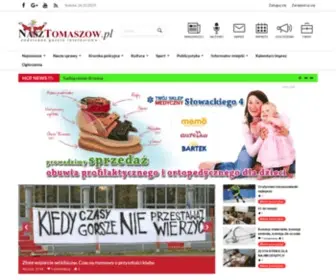 Nasztomaszow.pl(NaszTomaszów.pl) Screenshot