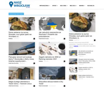 Naszwroclaw.net(Nasz Wrocław to informator miejski i portal informacyjny) Screenshot