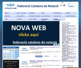 Natacio.cat(Federació) Screenshot