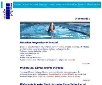 Natacionprogresiva.com(Natación Progresiva) Screenshot