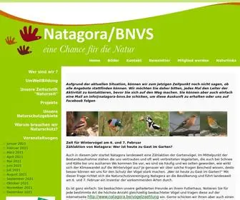 Natagora-BNVS.be(Newsübersicht) Screenshot