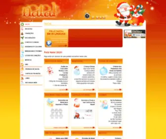 Natal.com.pt(Desenhos, Receitas, Mensagens, Prendas, Presentes, Músicas para o Natal 2021) Screenshot