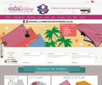 Natalbaby.com(Tout l'univers de bébé Fabrication Française) Screenshot