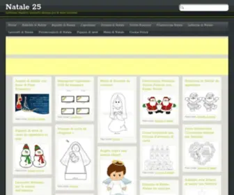 Natale25.com(Natale 25) Screenshot