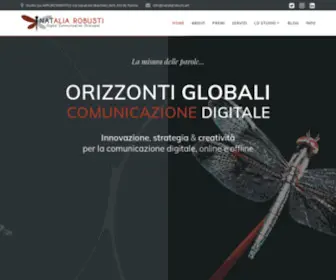 Nataliarobusti.com(Agenzia di Comunicazione Parma) Screenshot