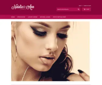 Natalieanncosmetics.com(A cosmetic company) Screenshot