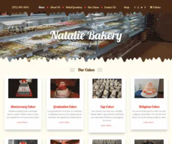 Nataliebakery.com(Natalie’s Bakery) Screenshot