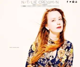 Nataliecressman.com(Singer-Songwriter and Trombonist Natalie Cressman) Screenshot