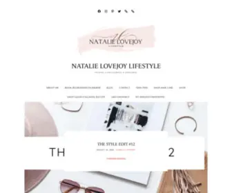 Natalielovejoylifestyle.com(Inspire) Screenshot